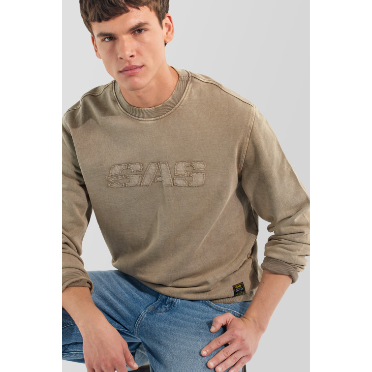 sweat-shirt homme  gas swen her.logo