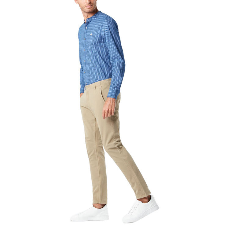 pantalon homme  docker alpha khaki 360 skinny new bri