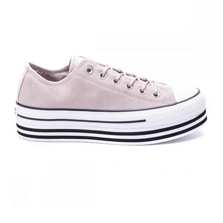 chaussure femme  converse chuck taylor all star layer bo