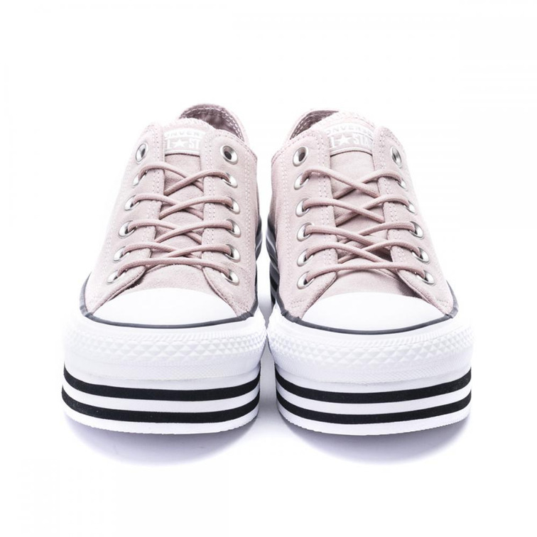 chaussure femme  converse chuck taylor all star layer bo