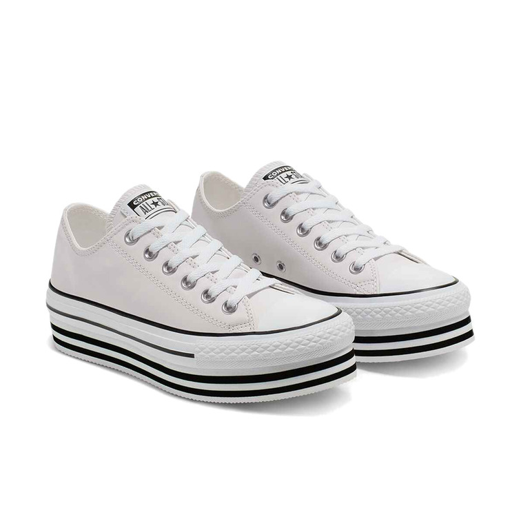 chaussure femme  converse chuck taylor all star layer bo
