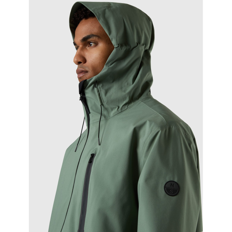 cazadora homme  north sails commuter trench jacket