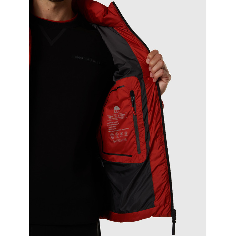 cazadora homme  north sails laser puffer jacket