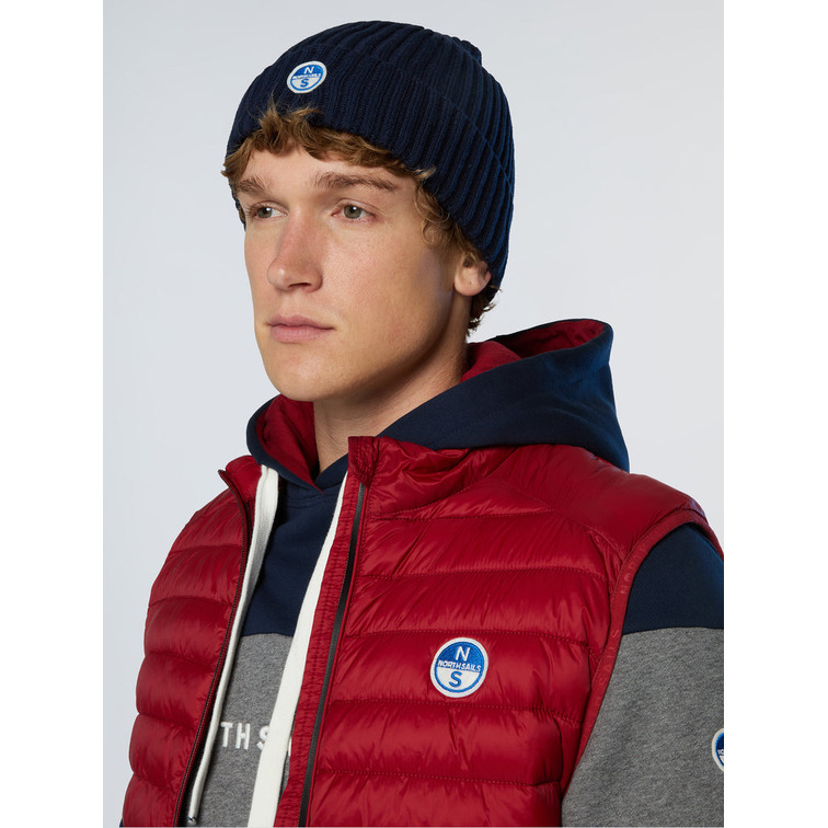 bonnet homme  north sails beanie w/logo
