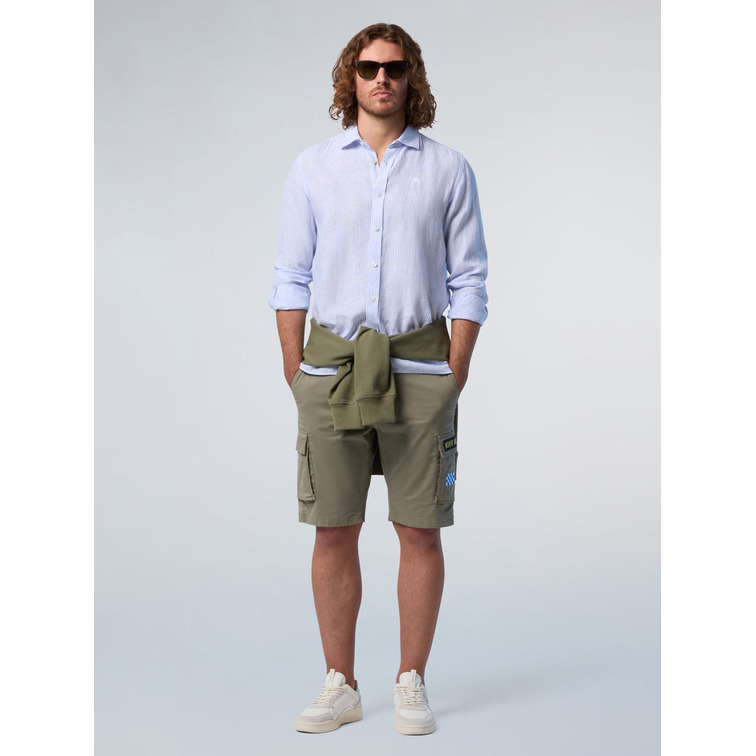chemise homme  north sails shirt long  sleeve regular spr