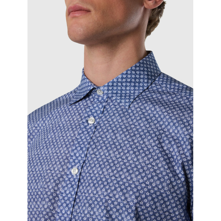 chemise homme  north sails shirt spread collar long sleev