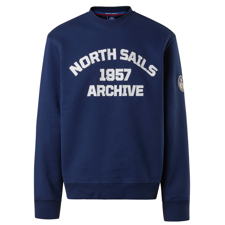 maillot homme  north sails crewneck  sweater w/graphic