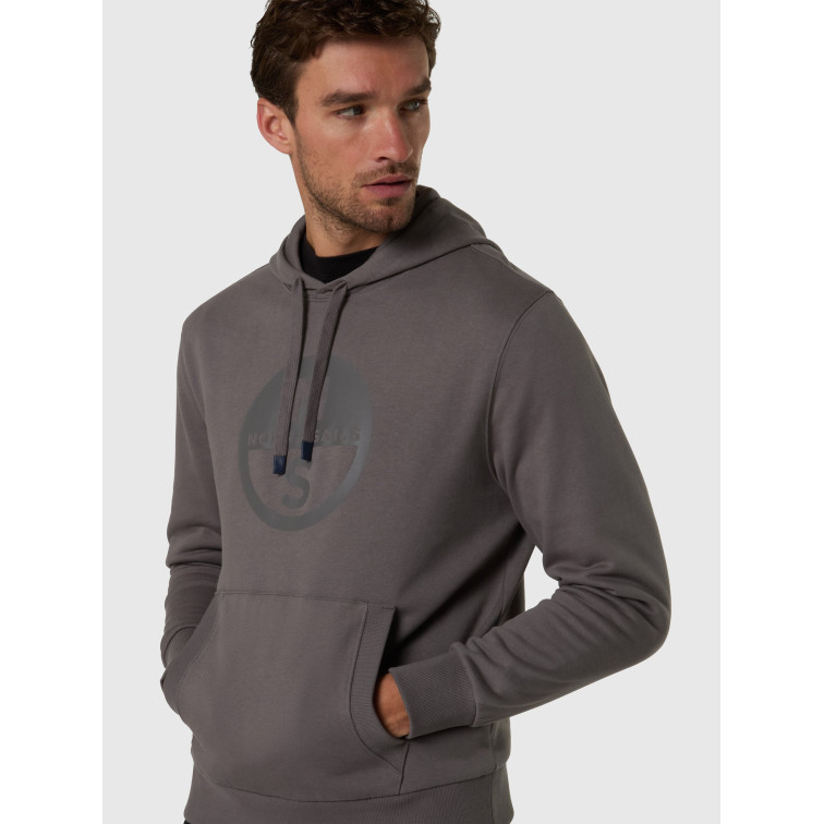sweat-shirt homme  north sails hooded sweatshirt w/graphic