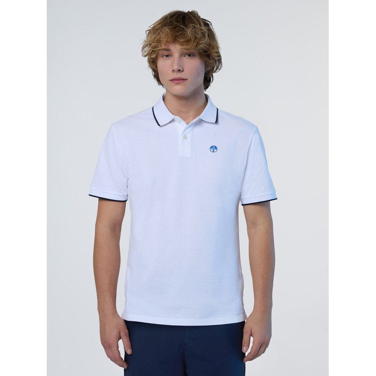 pôle homme  n sail pôle short sleeve collar w/str
