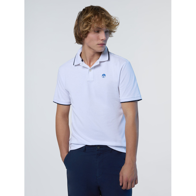 pôle homme  n sail pôle short sleeve collar w/str