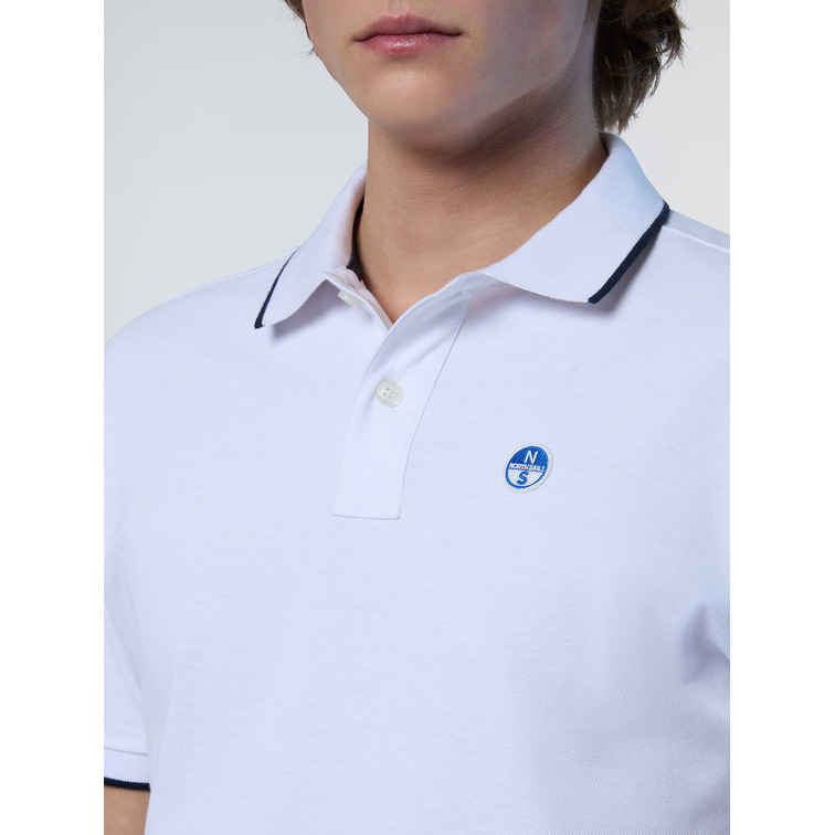 pôle homme  n sail pôle short sleeve collar w/str