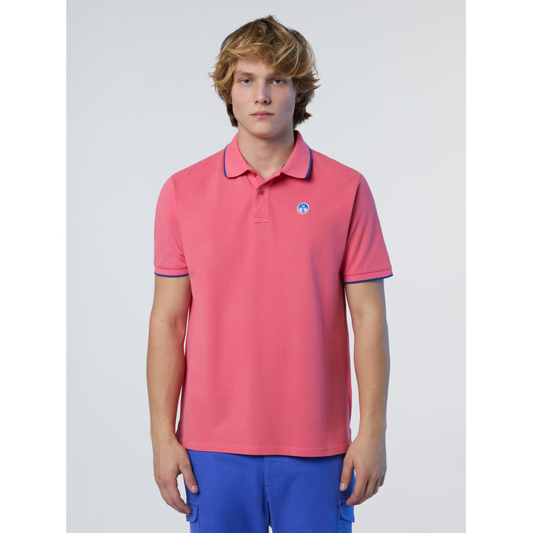 pôle homme  n sail pôle short sleeve collar w/str