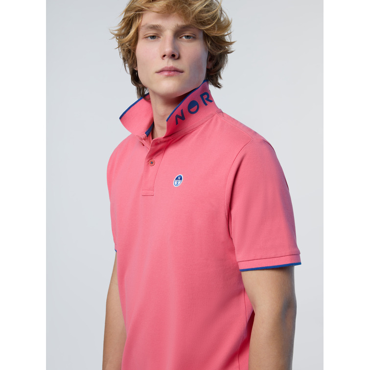 pôle homme  n sail pôle short sleeve collar w/str