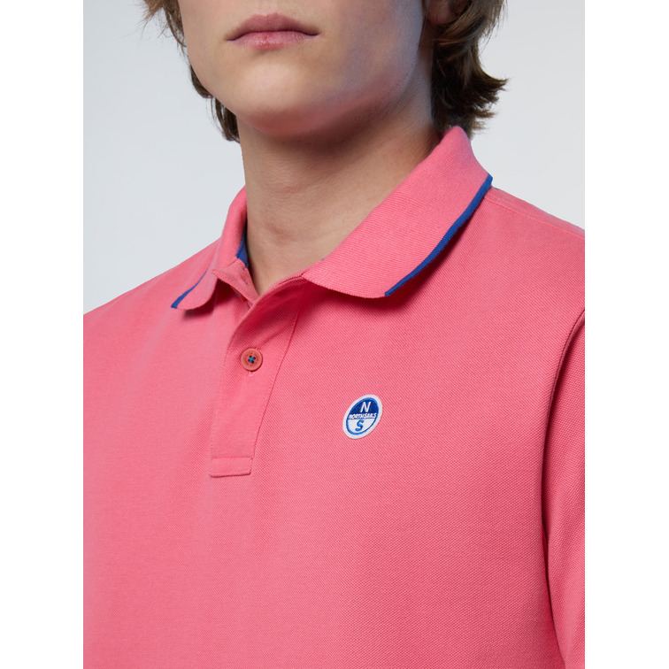 pôle homme  n sail pôle short sleeve collar w/str