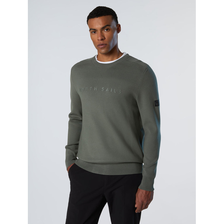 maillot homme  north sails crewneck 12gg knitwear