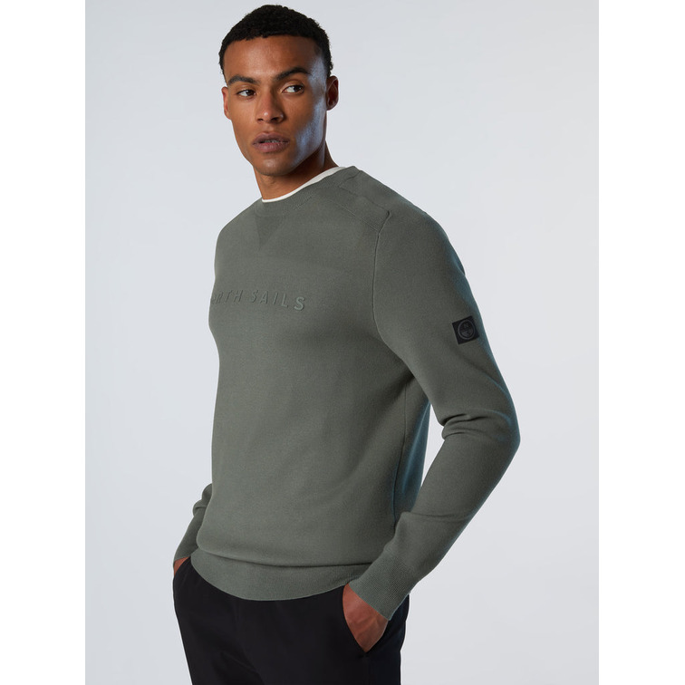 maillot homme  north sails crewneck 12gg knitwear