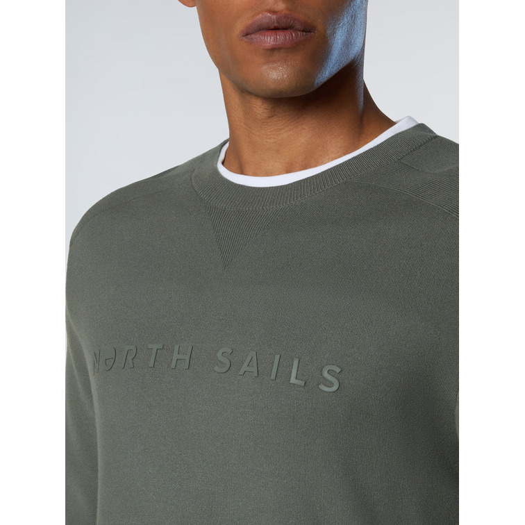 maillot homme  north sails crewneck 12gg knitwear