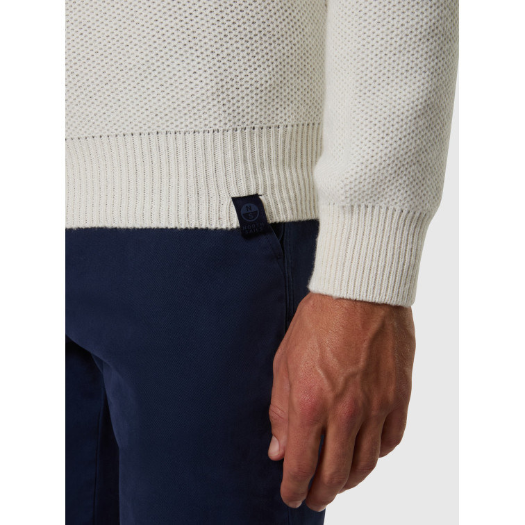 maillot homme  north sails crew neck 7gg knitwear