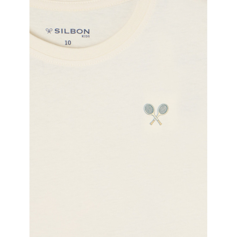 t-shirt garçon  silbon t-shirt kids silbon club