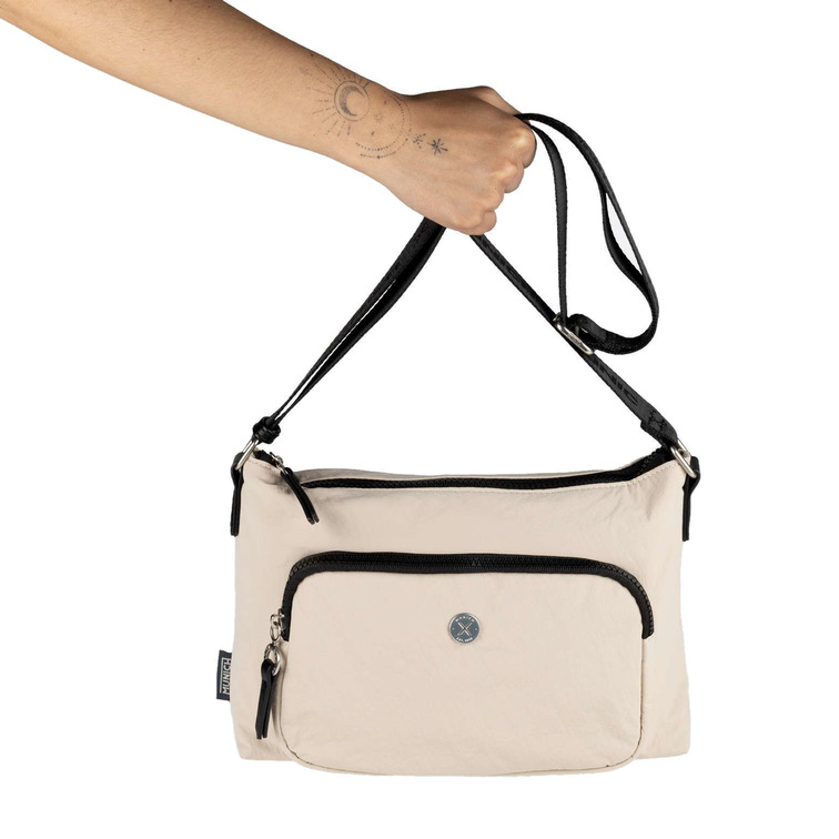 sac à main femme  munich bloom crossbody cream