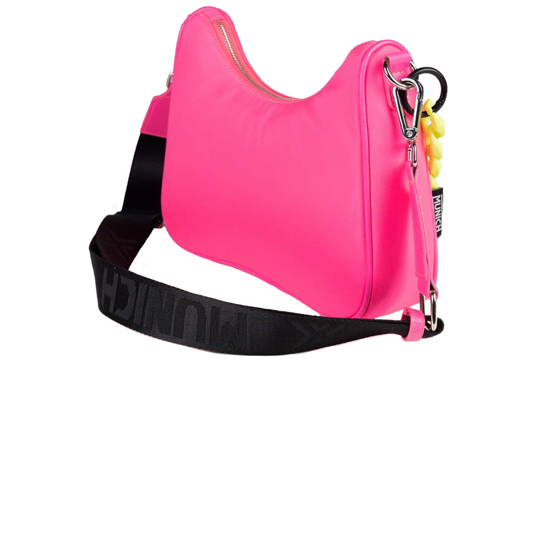 sac à main femme  munich mh crossbody baguette fuchsia