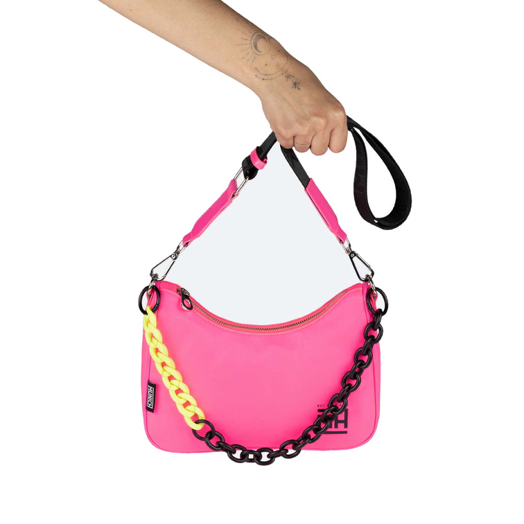 sac à main femme  munich mh crossbody baguette fuchsia