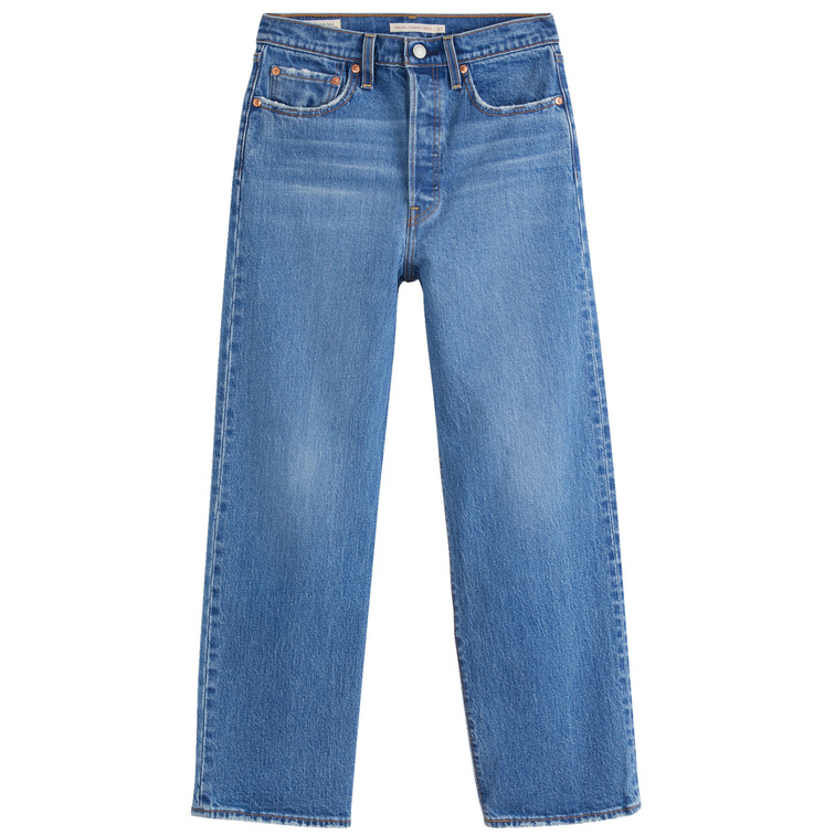 jeans femme  levis ribcage straight ankle jazz ji