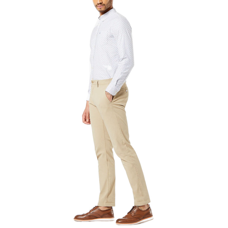 pantalon homme  docker smart 360 chino dockers khaki