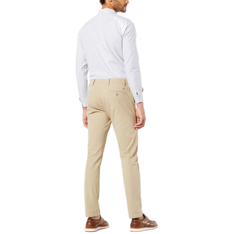 pantalon homme  docker smart 360 chino dockers khaki