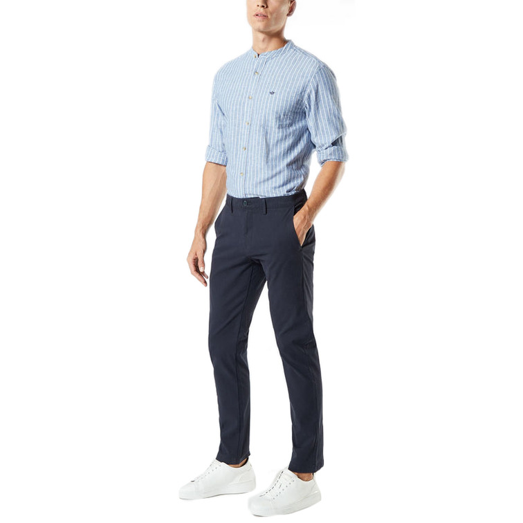 pantalon homme  docker smart 360 chino dockers navy +