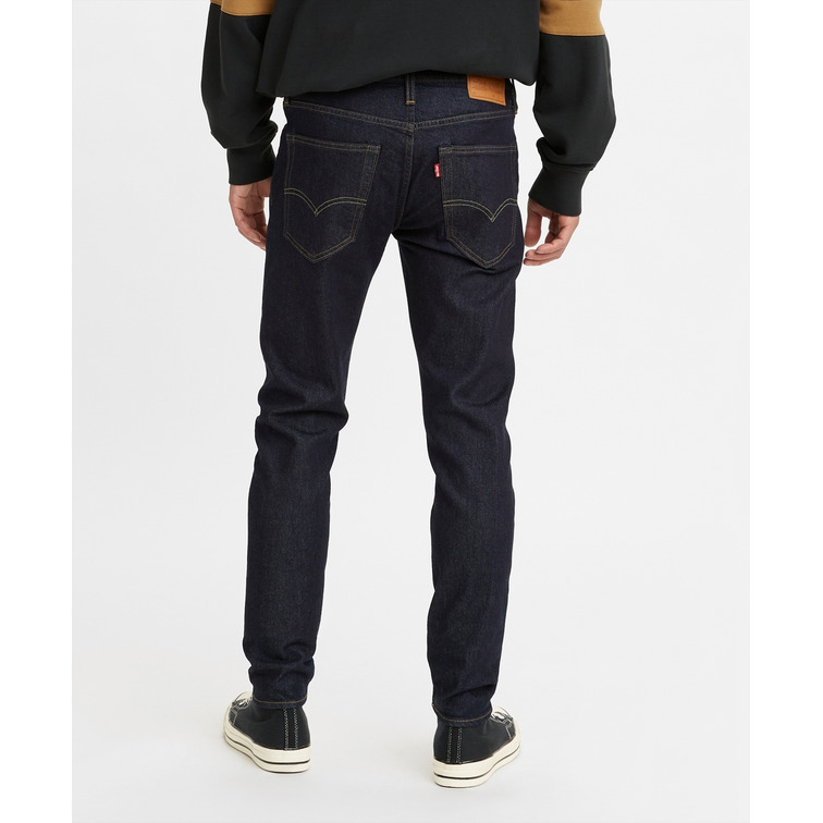 jeans homme  levis skinny taper mid knight rinse