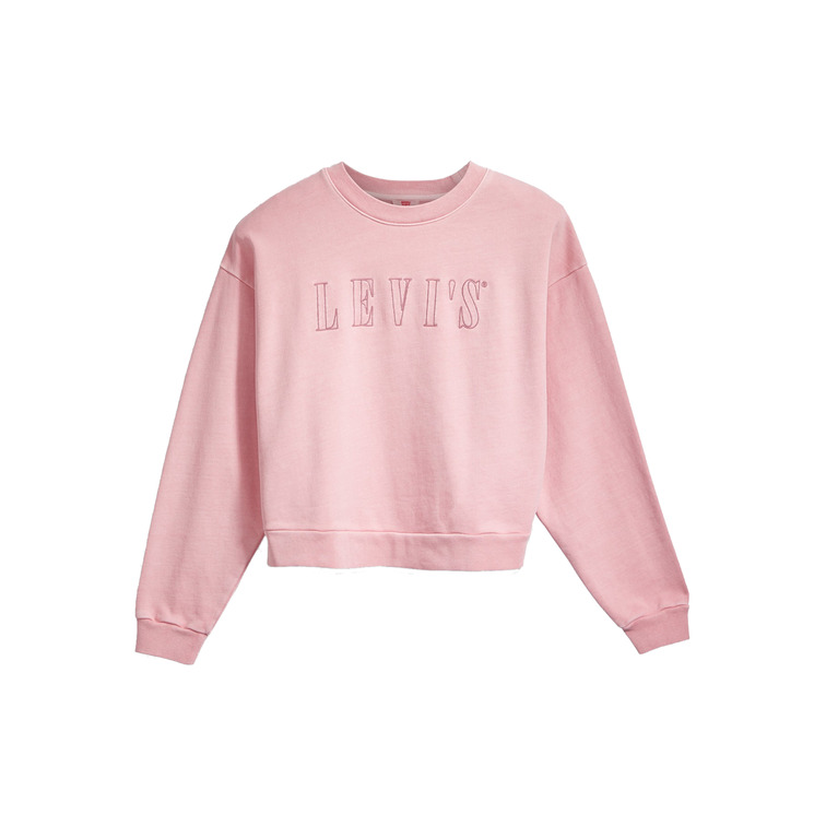 sweat-shirt femme  levis graphic diana crew serif outli