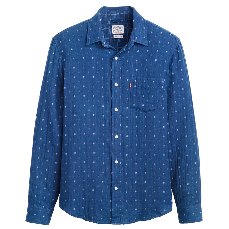 chemise homme  levis sunset 1 pocket standard grid