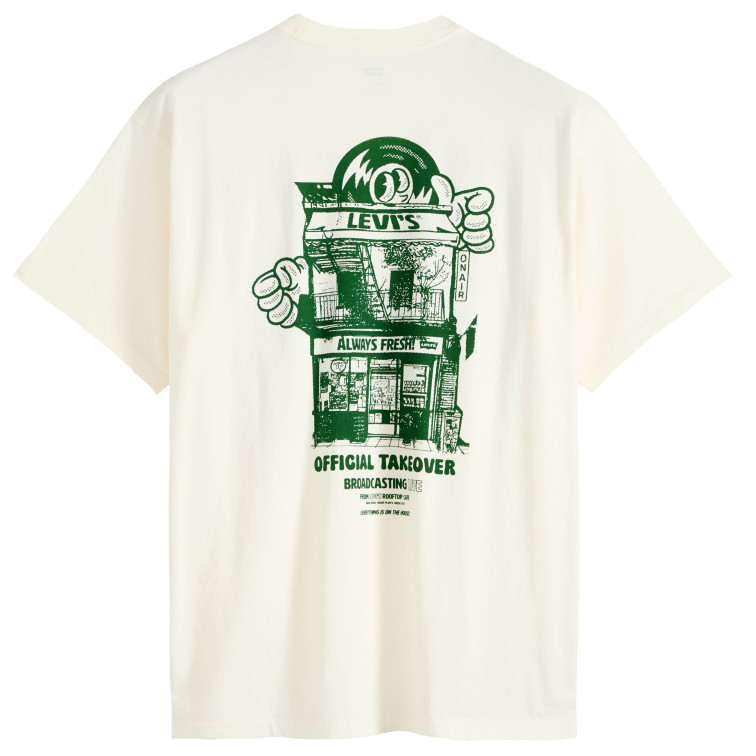 t-shirt homme  levi's vintage fit graphic tee