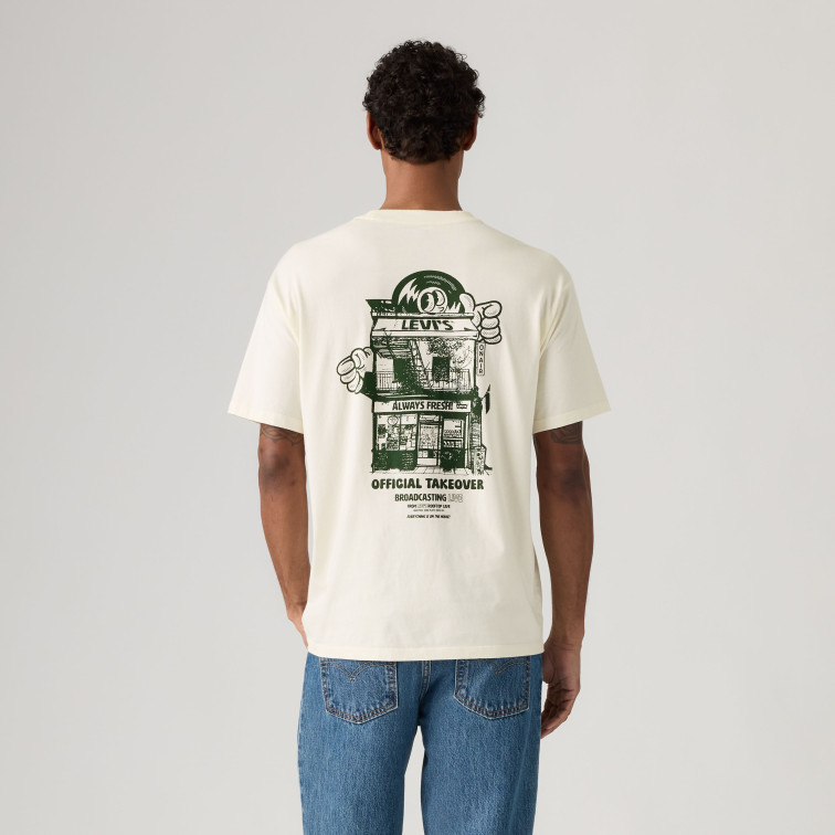 t-shirt homme  levi's vintage fit graphic tee