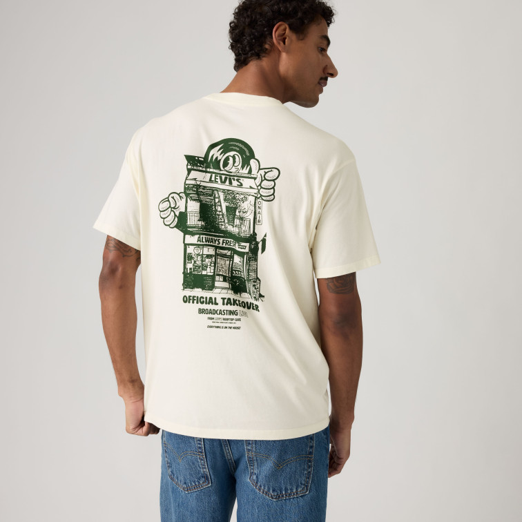 t-shirt homme  levi's vintage fit graphic tee