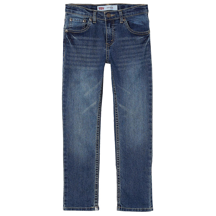 pantalon garçon  levi's junior lvb-511 slim fit jeans