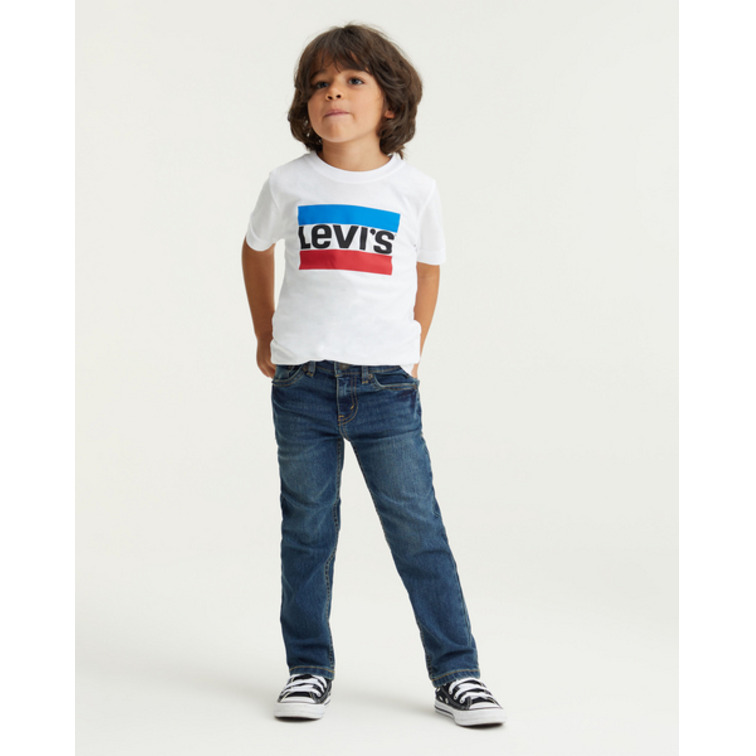 pantalon garçon  levi's junior lvb-511 slim fit jeans