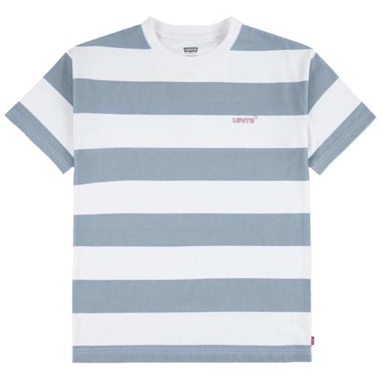 t-shirt garçon  levi's lvb big stripe tee