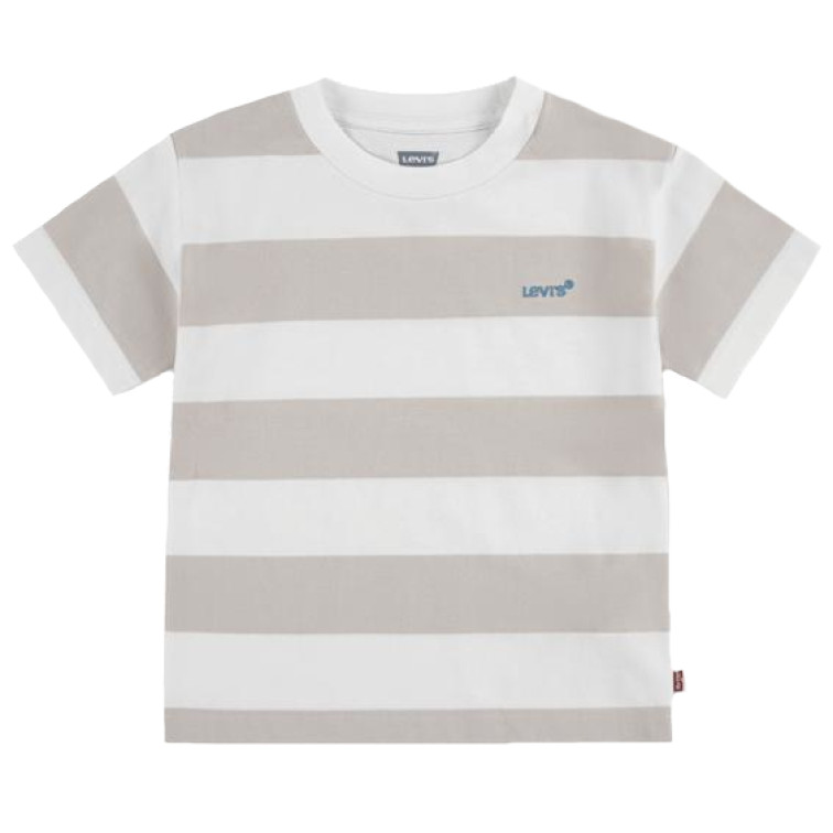 t-shirt garçon  levi's lvb big stripe tee