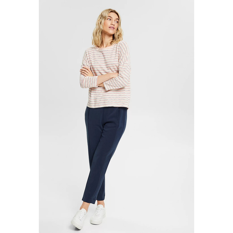 t-shirt femme  ESPRIT lslv tee strpd