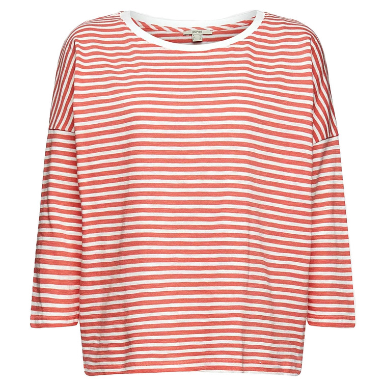 t-shirt femme  ESPRIT lslv tee strpd