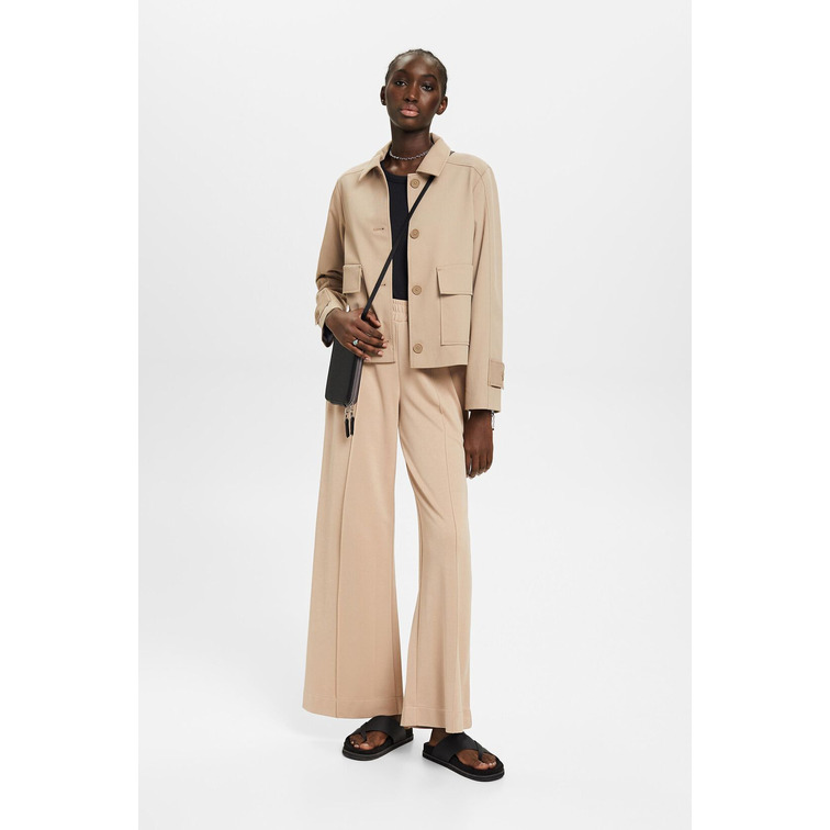 pantalon femme  ESPRIT fake cupro pant