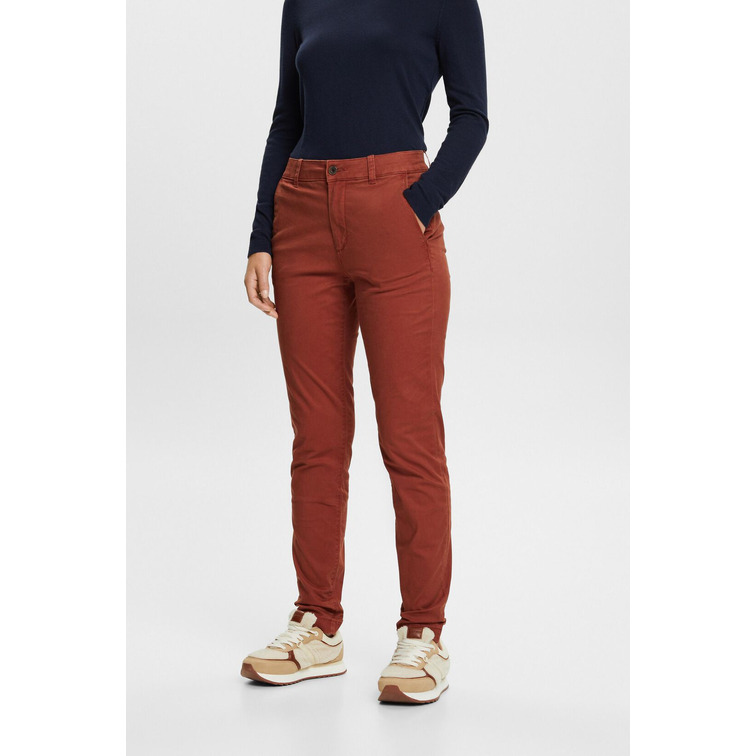 pantalon femme  ESPRIT nos chino nu