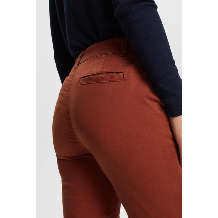 pantalon femme  ESPRIT nos chino nu