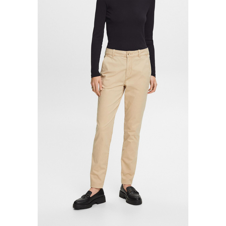 pantalon femme  ESPRIT nos chino nu