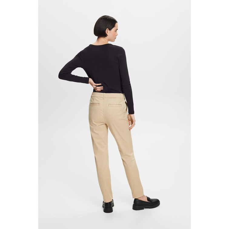 pantalon femme  ESPRIT nos chino nu