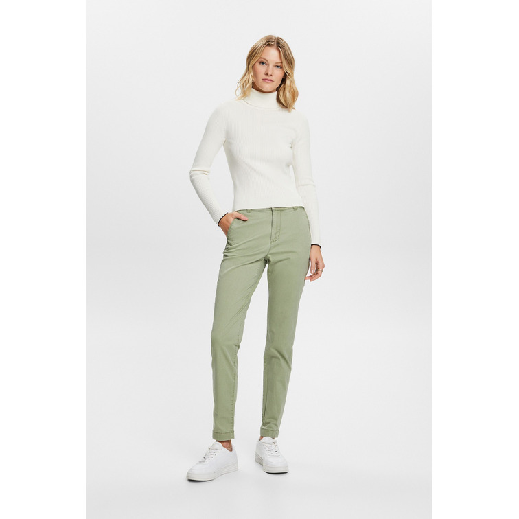 pantalon femme  ESPRIT nos chino nu