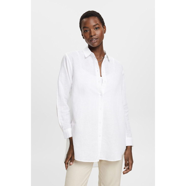 chemise femme  ESPRIT blouse co/li sl