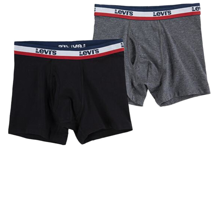 botte   levi's sportswear logo boxer brief 2p